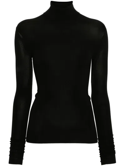 Philosophy Di Lorenzo Serafini High-neck Top In Black