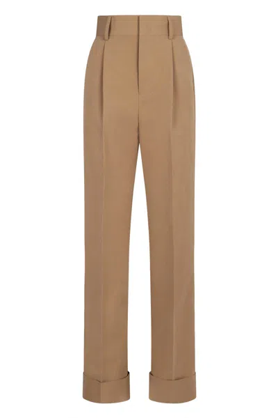 PHILOSOPHY DI LORENZO SERAFINI PHILOSOPHY DI LORENZO SERAFINI HIGH-WAIST WIDE-LEG TROUSERS