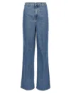 Philosophy Di Lorenzo Serafini High-waisted Straight-leg Denim Jeans In Blue