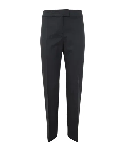 Philosophy Di Lorenzo Serafini High-waisted Straight-leg Trousers In Black