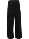 Philosophy Di Lorenzo Serafini High-waisted Tailored Trousers In Schwarz