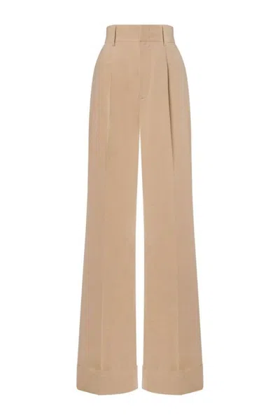 PHILOSOPHY DI LORENZO SERAFINI HIGH-WAISTED TAILORED TROUSERS WITH WIDE LEGS