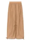 Philosophy Di Lorenzo Serafini High-waisted Trousers In Neutrals