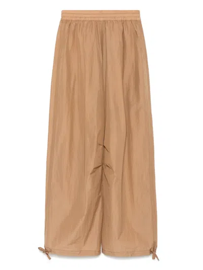 Philosophy Di Lorenzo Serafini High-waisted Trousers In Neutrals