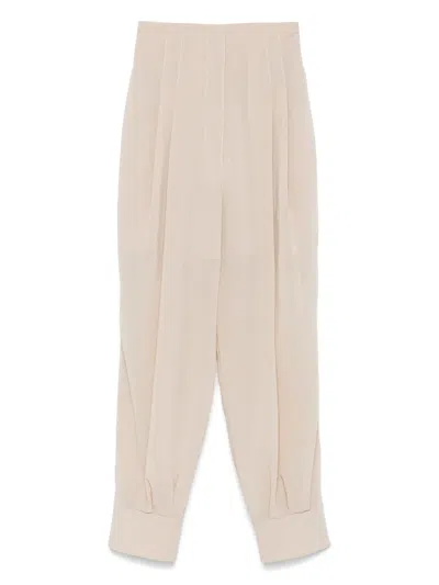 Philosophy Di Lorenzo Serafini High-waist-hosen In Nude