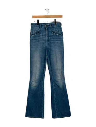 Pre-owned Philosophy Di Lorenzo Serafini High-rise Wide Leg Jeans In Blue