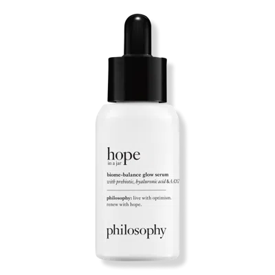 Philosophy Di Lorenzo Serafini Hope In A Jar Biome-balance Glow Serum