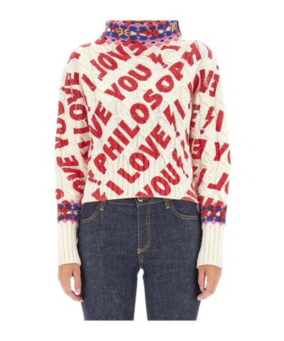 Philosophy Di Lorenzo Serafini I Love You Philosophy Jumper