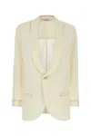Philosophy Di Lorenzo Serafini Etamine Single Breasted Jacket In Yellow