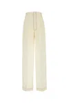 Philosophy Di Lorenzo Serafini Ivory Polyester Blend Pant
