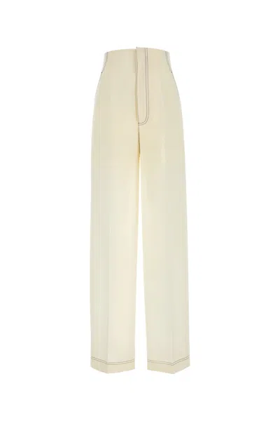 PHILOSOPHY DI LORENZO SERAFINI PHILOSOPHY DI LORENZO SERAFINI IVORY POLYESTER BLEND PANT