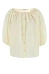 Philosophy Di Lorenzo Serafini Ivory Polyester Blend Shirt In Bianco