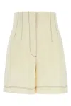Philosophy Di Lorenzo Serafini Ivory Polyester Blend Shorts