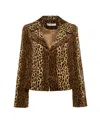 Philosophy Di Lorenzo Serafini Button-up Front Tweed Shirt Jacket In Multicolor