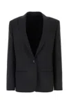Philosophy Di Lorenzo Serafini Charcoal Stretch Polyester Blend Blazer In Grey