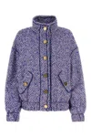 Philosophy Di Lorenzo Serafini Multicolor Cotton Blend Oversize Jacket In Multicoloured