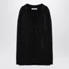 Philosophy Di Lorenzo Serafini Jersey Blouse With Rhinestones In Black