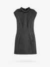 Philosophy Di Lorenzo Serafini Jersey Dress With Padded Effect In Gray