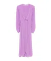 Philosophy Di Lorenzo Serafini Klassisches Jersey-kleid In Purple