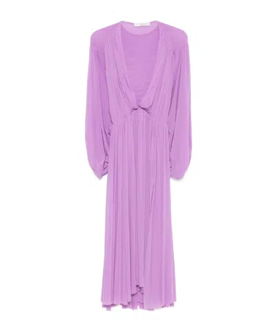 PHILOSOPHY DI LORENZO SERAFINI JERSEY MAXI DRESS