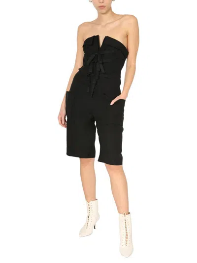 Philosophy Di Lorenzo Serafini Mini Dress In Black