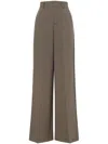 Philosophy Di Lorenzo Serafini Wide-leg Trousers In Green
