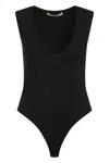Philosophy Di Lorenzo Serafini Stretch Knitted Bodysuit In Black