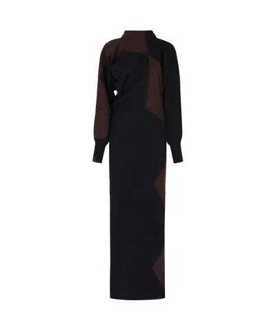 Philosophy Di Lorenzo Serafini Knit Dress In Black