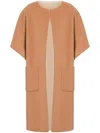 Philosophy Di Lorenzo Serafini Knitted Cardi-coat In Orange