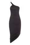 Shop Philosophy Di Lorenzo Serafini Knitted Dress In Brown