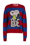 Philosophy Di Lorenzo Serafini Philosophy X Peanuts Knitted Crewneck Jumper In Multi