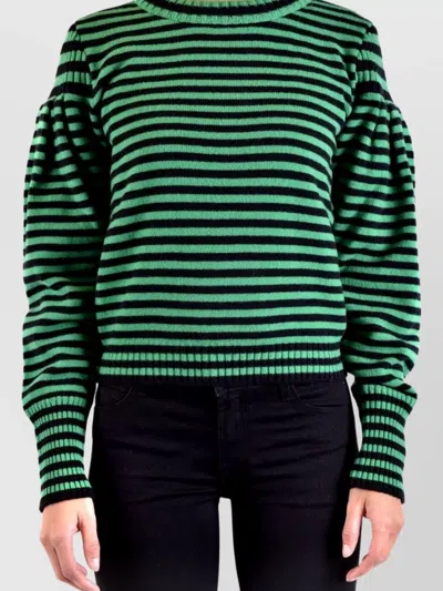 Philosophy Di Lorenzo Serafini Knitwear Sweaters Puff Sleeves In Black