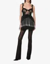 Philosophy Di Lorenzo Serafini Mini Dress Look2 In Black