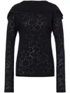 Philosophy Di Lorenzo Serafini Lace-detailing Blouse In 黑色