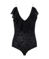 Philosophy Di Lorenzo Serafini Lace-detailing Top In Black