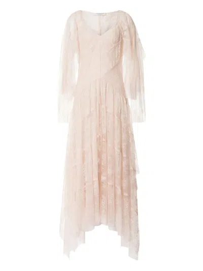 Philosophy Di Lorenzo Serafini Lace Dress In Pink