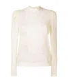 Philosophy Di Lorenzo Serafini Lace Embroidered Blouse In White