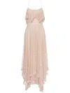 Philosophy Di Lorenzo Serafini Lace Midi Dress In Pink
