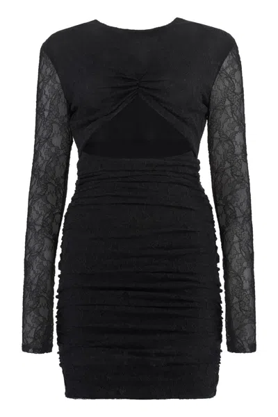 PHILOSOPHY DI LORENZO SERAFINI PHILOSOPHY DI LORENZO SERAFINI LACE MINI DRESS