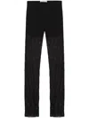 Philosophy Di Lorenzo Serafini Corded-lace Trousers In Black