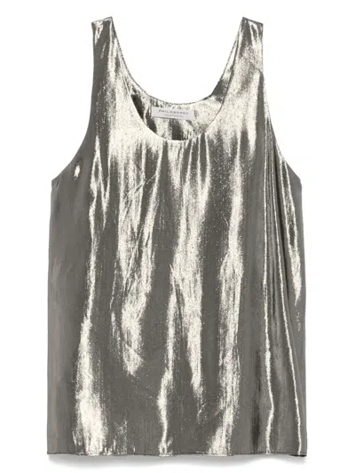 PHILOSOPHY DI LORENZO SERAFINI LAMÉ TANK TOP