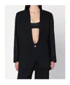 Philosophy Di Lorenzo Serafini Lapel Suit Jacket In Black