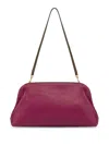 Philosophy Di Lorenzo Serafini Lauren Leather Clutch Bag In Purple