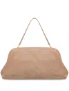 Philosophy Di Lorenzo Serafini Leather Clutch Bag In Neutrals
