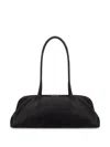 Philosophy Di Lorenzo Serafini Leather Shoulder Bag In Black