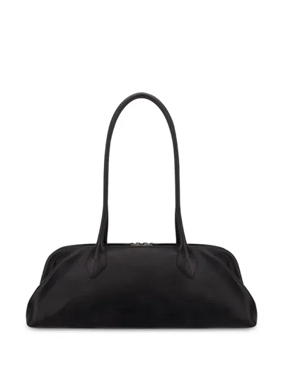 Philosophy Di Lorenzo Serafini Leather Shoulder Bag In Black