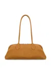 Philosophy Di Lorenzo Serafini Leather Shoulder Bag In Brown