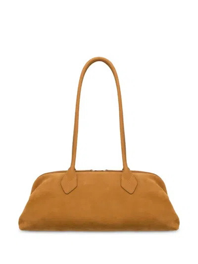 Philosophy Di Lorenzo Serafini Leather Shoulder Bag In Brown