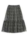Philosophy Di Lorenzo Serafini Leopard-print Ruffled Tutu In Black