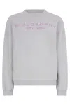 Philosophy Di Lorenzo Serafini Light Gray Melange Sweatshirt With Long Sleeves And Versatile Design. In Gray